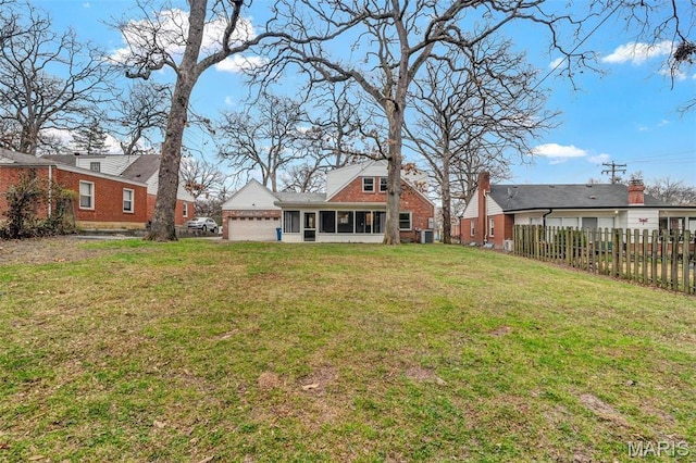 83 Chafford Woods, Saint Louis, MO 63144 - view of yard featuring a sunroom