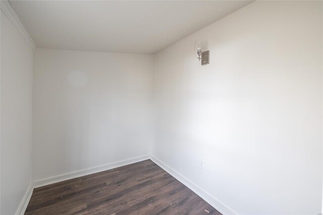 223 Warren St, Sullivan, MO 63080 - spare room featuring dark wood finished floors and baseboards