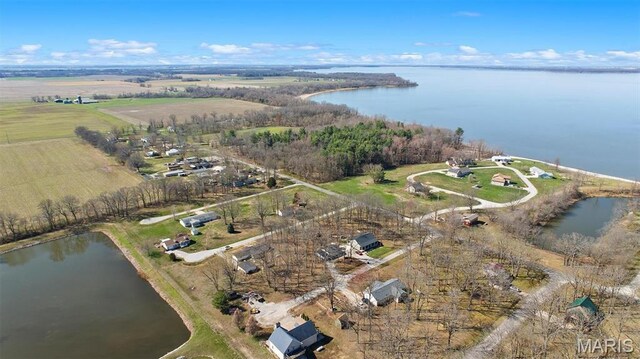 10 Mallard Dr, Carlyle, IL 62231 - view of property location with a large body of water and rural landscape