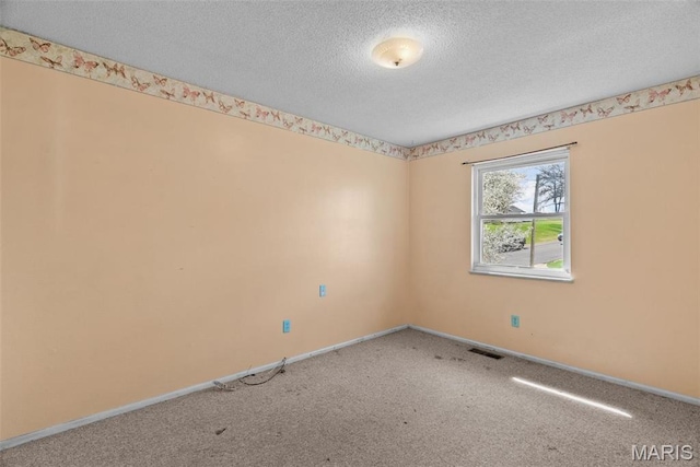 953 E 1st St, Washington, MO 63090 - unfurnished room with carpet floors, a textured ceiling, and baseboards