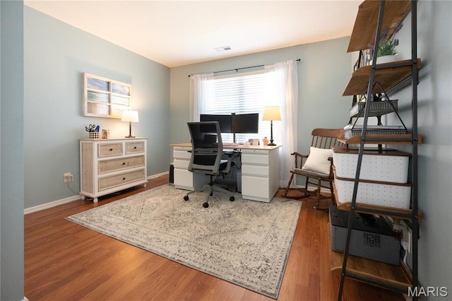 749 Sugar Glen Dr Unit 8, Saint Peters, MO 63376 - home office featuring baseboards and light wood-style floors