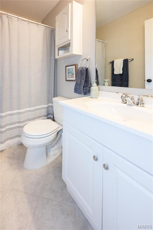 749 Sugar Glen Dr Unit 8, Saint Peters, MO 63376 - full bath featuring toilet, vanity, and tile patterned flooring