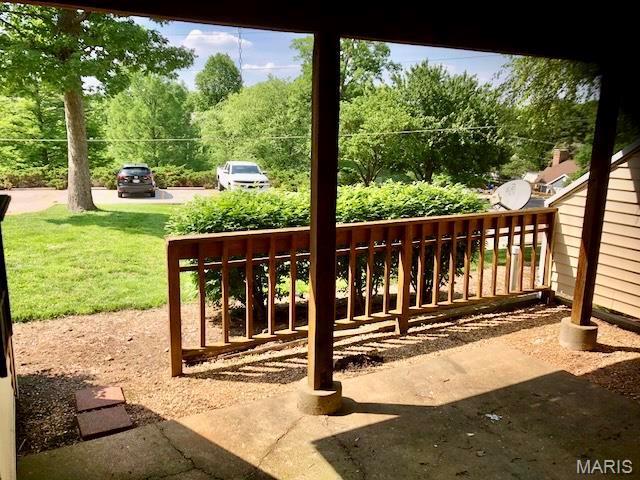 1767 High School Dr, Brentwood, MO 63144 - view of patio / terrace