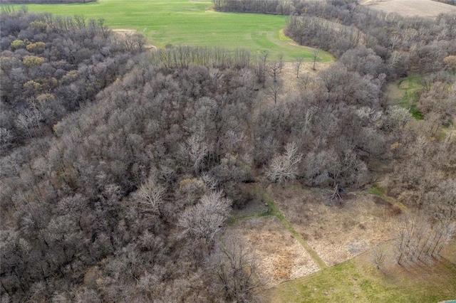 aerial view of property's location
