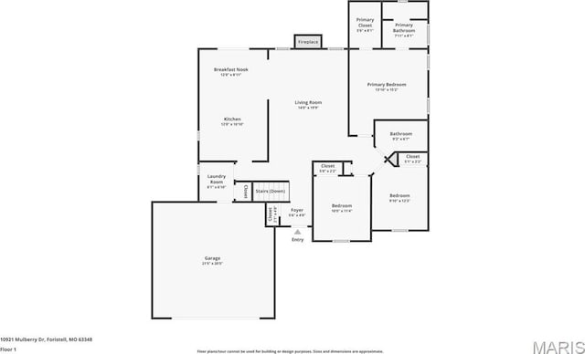 floor plan / room layout