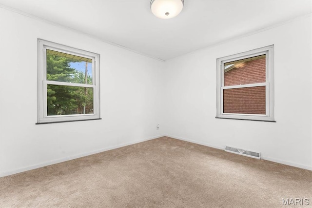 304 S Augusta St, Ofallon, IL 62269 - carpeted spare room with baseboards and ornamental molding
