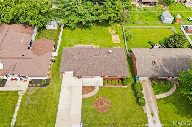 304 S Augusta St, Ofallon, IL 62269 - drone / aerial view