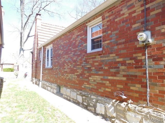 6432 Lansdowne Ave, Saint Louis, MO 63109 - view of home's exterior featuring brick siding