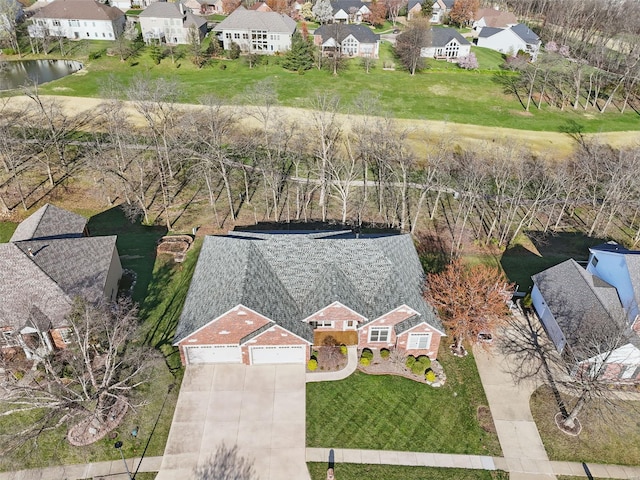 2707 Fairway Estates Dr, Wentzville, MO 63385 - aerial perspective of suburban area
