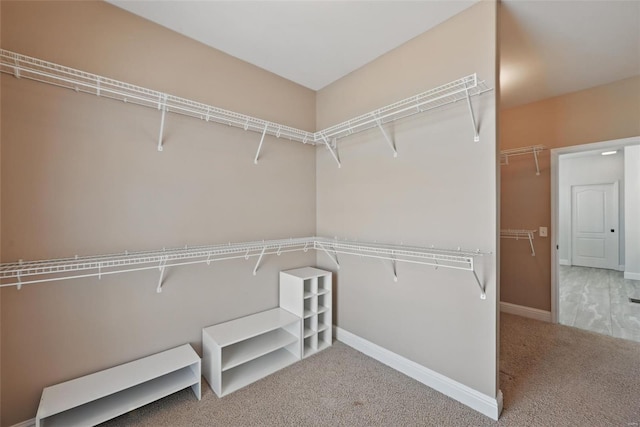 2707 Fairway Estates Dr, Wentzville, MO 63385 - spacious closet with carpet floors