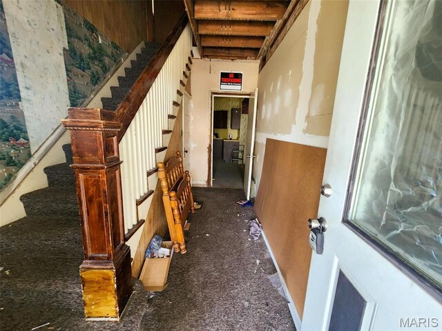 760 Swanwick St, Chester, IL 62233 - stairs with baseboards