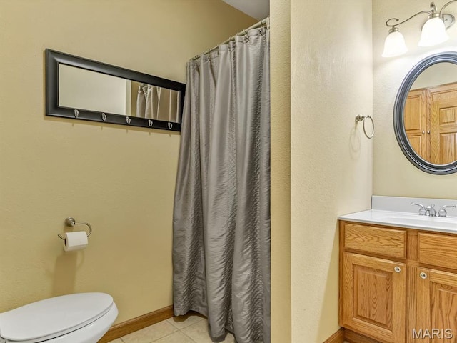 157 Knob Creek Ln, Ofallon, IL 62269 - bathroom featuring tile patterned flooring, vanity, and a shower with shower curtain