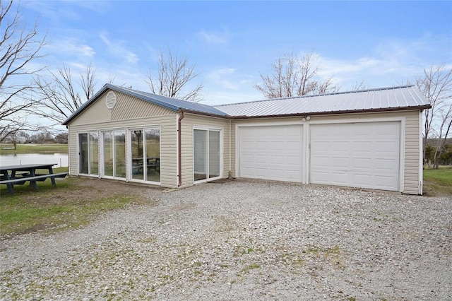 23425 N Everett Carr Rd, Mo, MO 65243 - garage featuring driveway