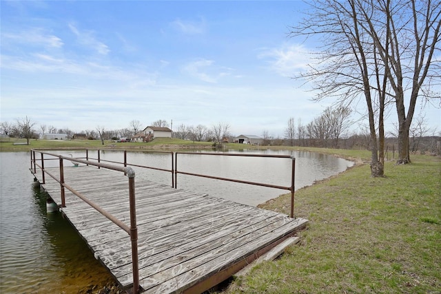 23425 N Everett Carr Rd, Mo, MO 65243 - dock area with a water view