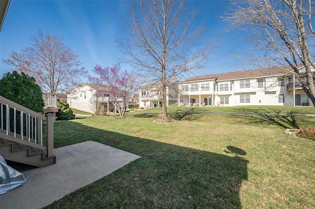 173 Silo View Dr Unit 393A, Wentzville, MO 63385 - view of grassy yard with a residential view