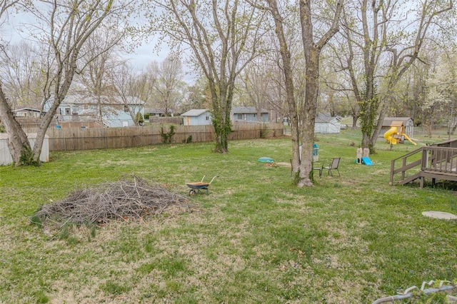 1425 Cedar Dr, Lebanon, MO 65536 - view of yard featuring a playground