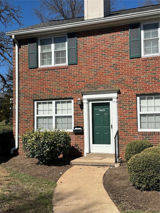 1459 Bobolink Pl, Saint Louis, MO 63144 - entrance to property featuring brick siding