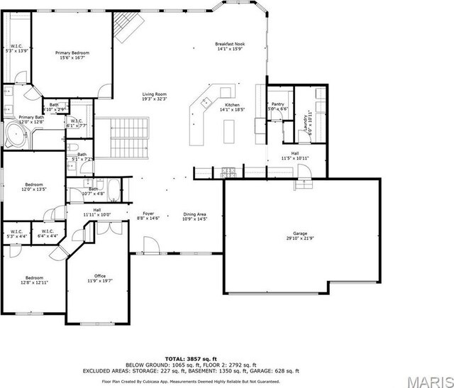 408 Hamlet Ct, Lake St Louis, MO 63367 - view of floor plan / room layout