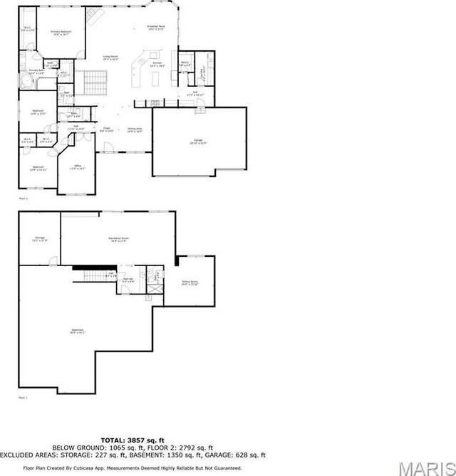 408 Hamlet Ct, Lake St Louis, MO 63367 - view of floor plan / room layout