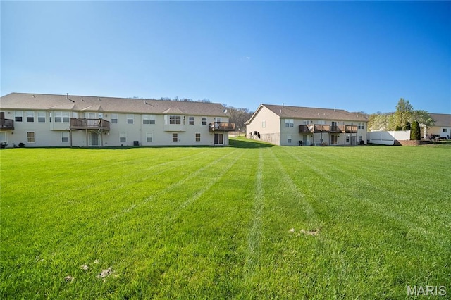 918 Fairway Dr, Union, MO 63084 - view of green lawn with a residential view