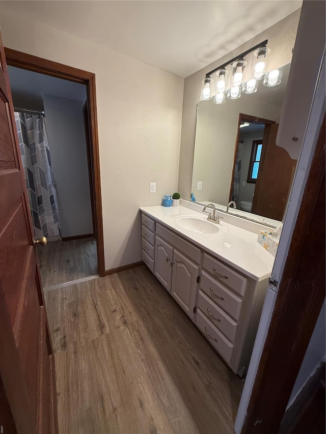 13978 Pike 496, Bowling Green, MO 63334 - bathroom with wood finished floors and vanity