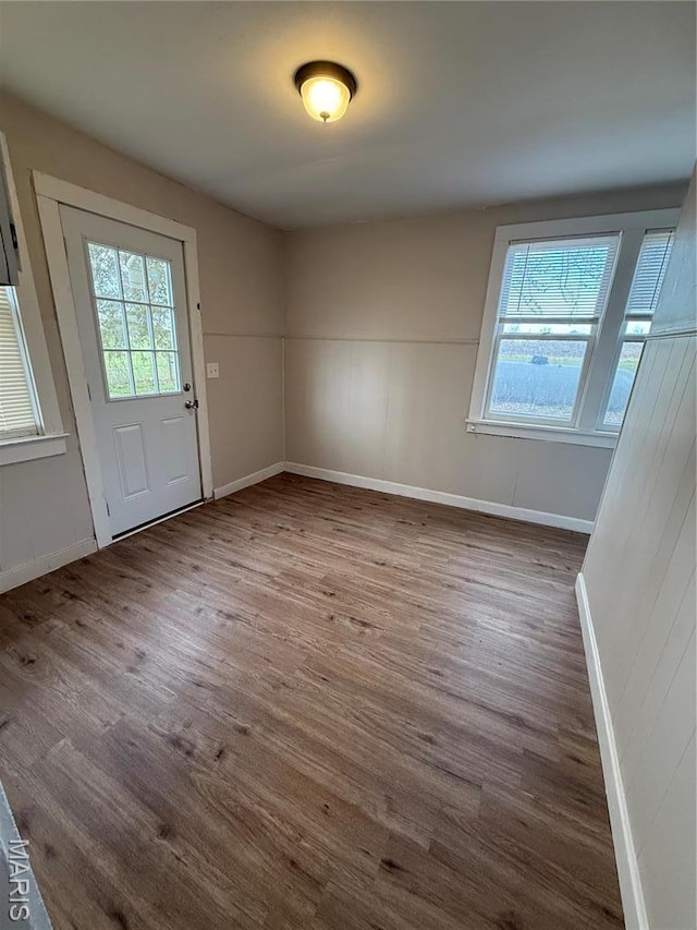 13978 Pike 496, Bowling Green, MO 63334 - unfurnished dining area with wood finished floors