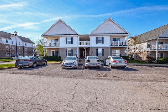 multi unit property with uncovered parking