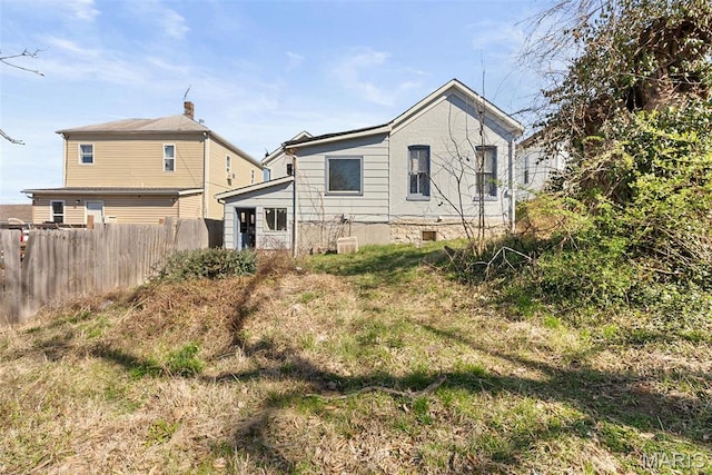 104 S 4th St, De Soto, MO 63020 - back of property