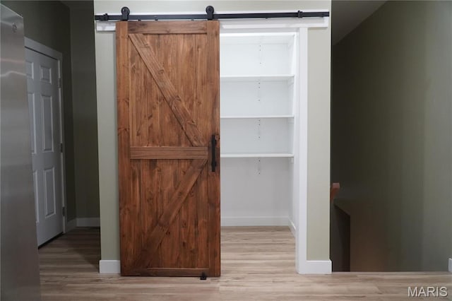 view of closet