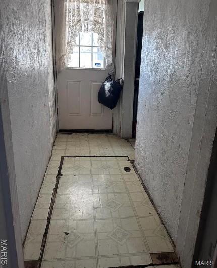 2108 Chippewa St, Saint Louis, MO 63118 - entryway featuring a textured wall