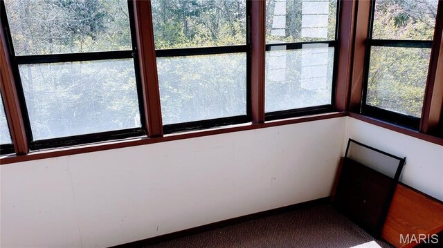 1020 White Hawk Dr, Cuba, MO 65453 - view of unfurnished sunroom