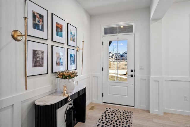 914 Memsie Park Ct, Ofallon, MO 63368 - doorway featuring light wood finished floors