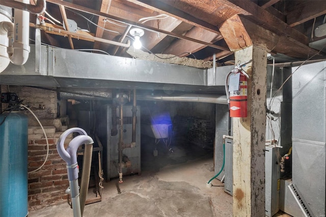 312 Bellevue St, Cape Girardeau, MO 63701 - view of unfinished basement