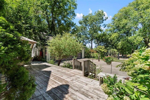 312 Bellevue St, Cape Girardeau, MO 63701 - view of deck