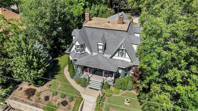 312 Bellevue St, Cape Girardeau, MO 63701 - aerial view of property and surrounding area