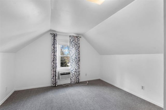312 Bellevue St, Cape Girardeau, MO 63701 - additional living space featuring carpet floors, lofted ceiling, and baseboards