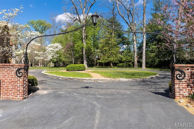 8 Carrswold Dr, Clayton, MO 63105 - view of street with street lights and view of wooded area
