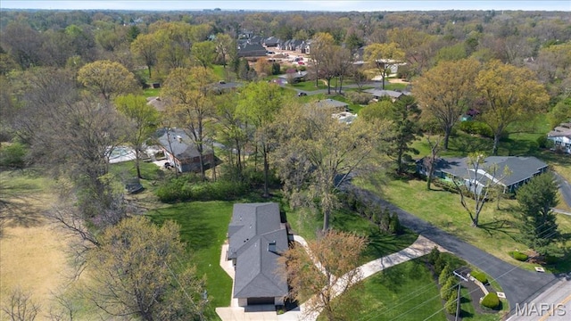 12 Westfield, Frontenac, MO 63131 - view of property location with a forest and nearby suburban area