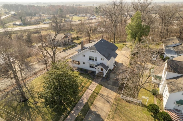 aerial view of property and surrounding area