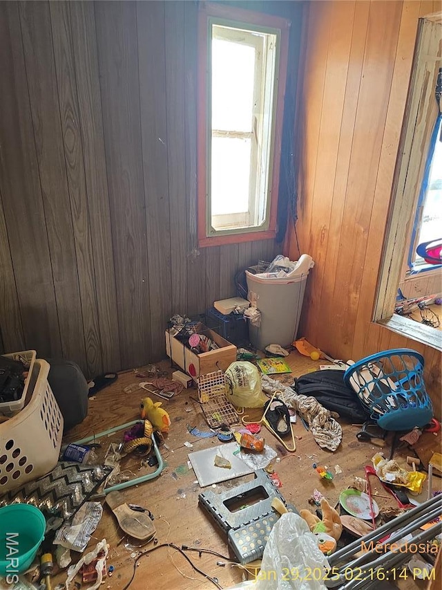 514 NW Washington St, Meredosia, IL 62665 - misc room with wood walls