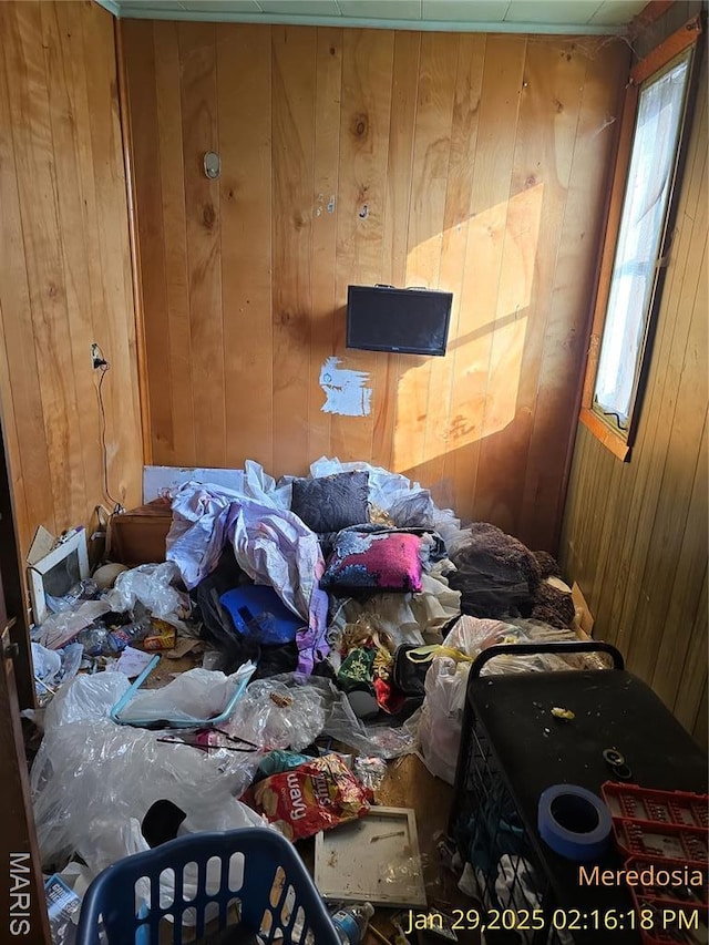 514 NW Washington St, Meredosia, IL 62665 - miscellaneous room featuring wood walls