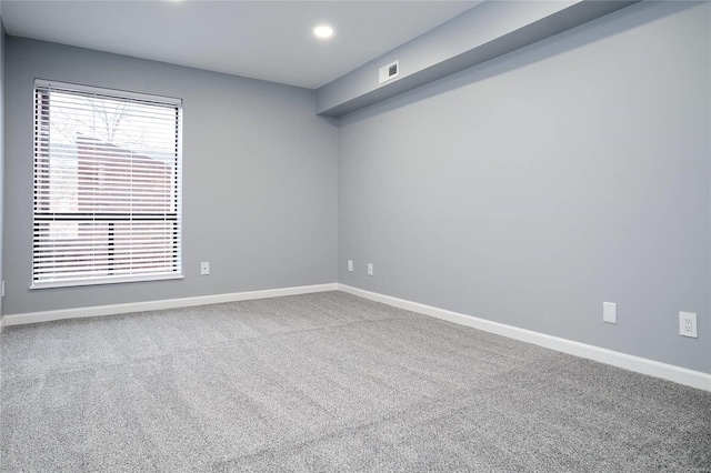 572 Coeur De Royale Dr Unit 108, Saint Louis, MO 63141 - carpeted empty room featuring baseboards and recessed lighting
