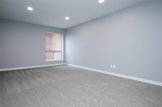 572 Coeur De Royale Dr Unit 108, Saint Louis, MO 63141 - carpeted empty room with recessed lighting and baseboards
