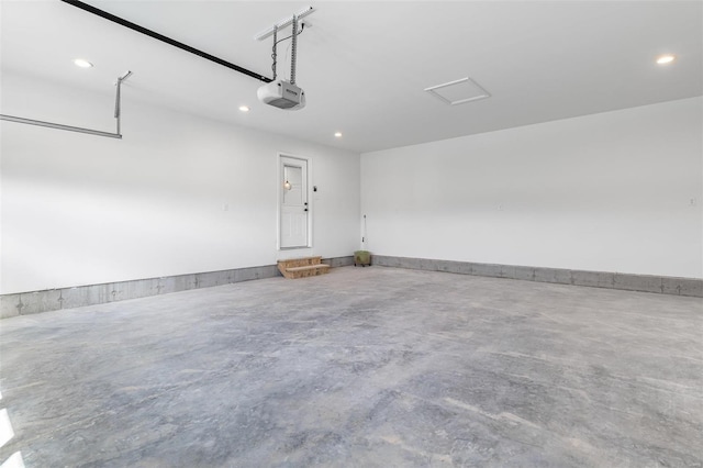 308 Blackberry Ln, Bismarck, MO 63624 - garage with a garage door opener and recessed lighting