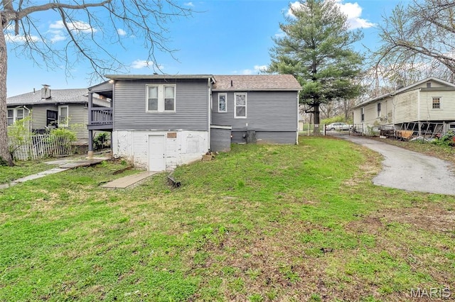 5537 Helen Ave, Saint Louis, MO 63136 - view of rear view of house