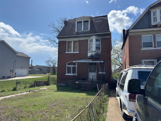 5674 Cabanne Ave, Saint Louis, MO 63112 - view of front of property featuring a shingled roof and an attached garage