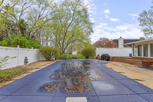 29 Park Charles Blvd N, Saint Peters, MO 63376 - view of pool featuring a fenced backyard and area for grilling