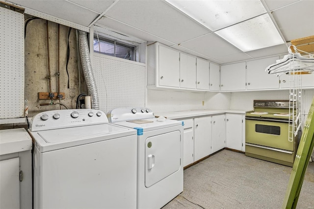 29 Park Charles Blvd N, Saint Peters, MO 63376 - clothes washing area with independent washer and dryer and cabinet space