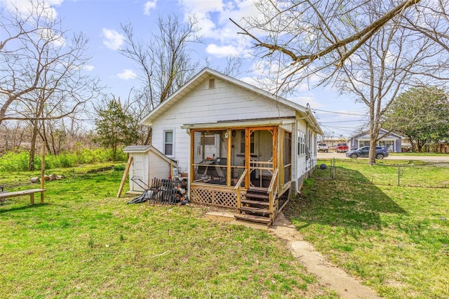 8 Donald St, Park Hills, MO 63601 - back of house with a wooden deck