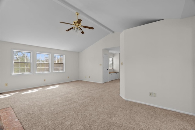 7 Beavertail Ct, Florissant, MO 63033 - empty room with carpet flooring, ceiling fan, and baseboards